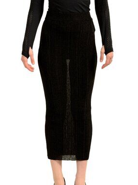 Scuderia Ferrari Women's Stretch See Through Bodycon Skirt US XS IT 38